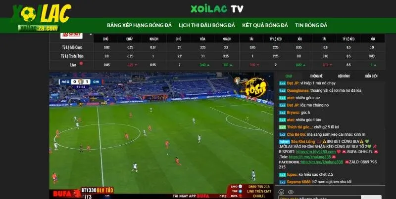 Các bước xem live bóng đá tại Xoi Lac nhanh gọn