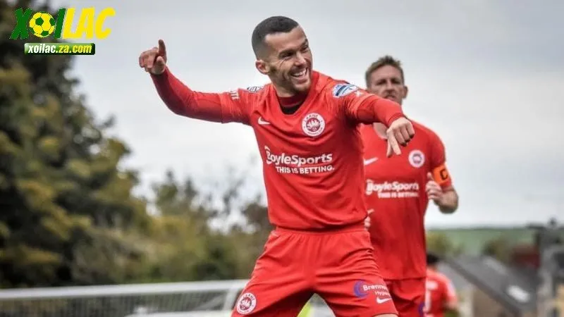 Larne FC có lối chơi đầy nhiệt huyết